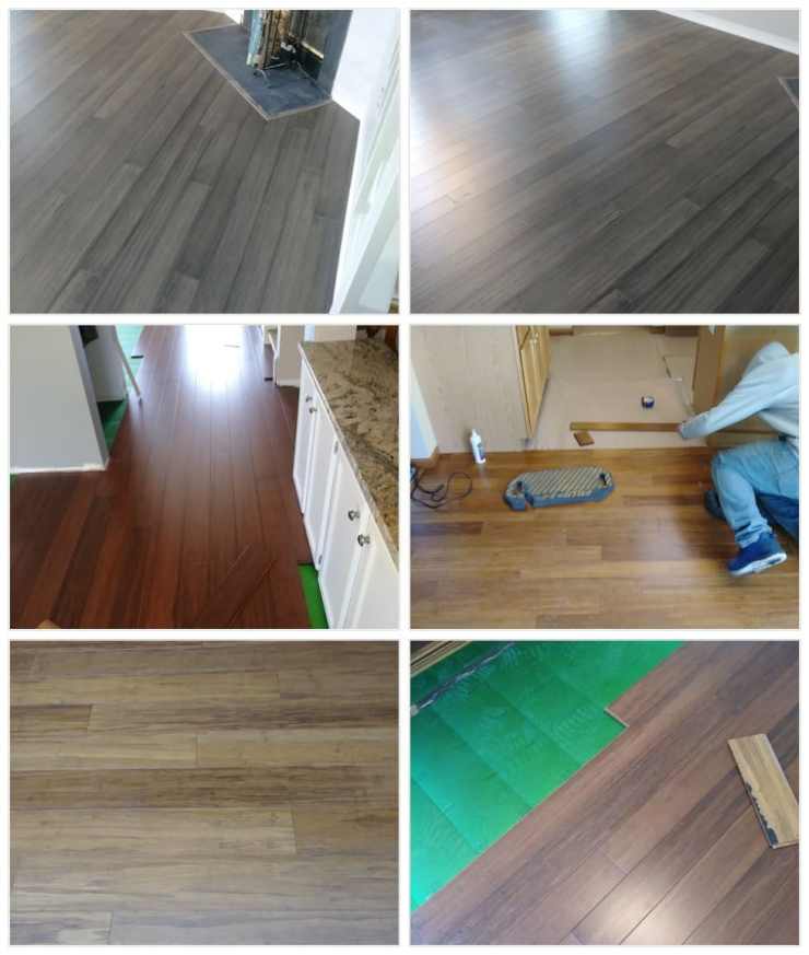 Bamboo flooring