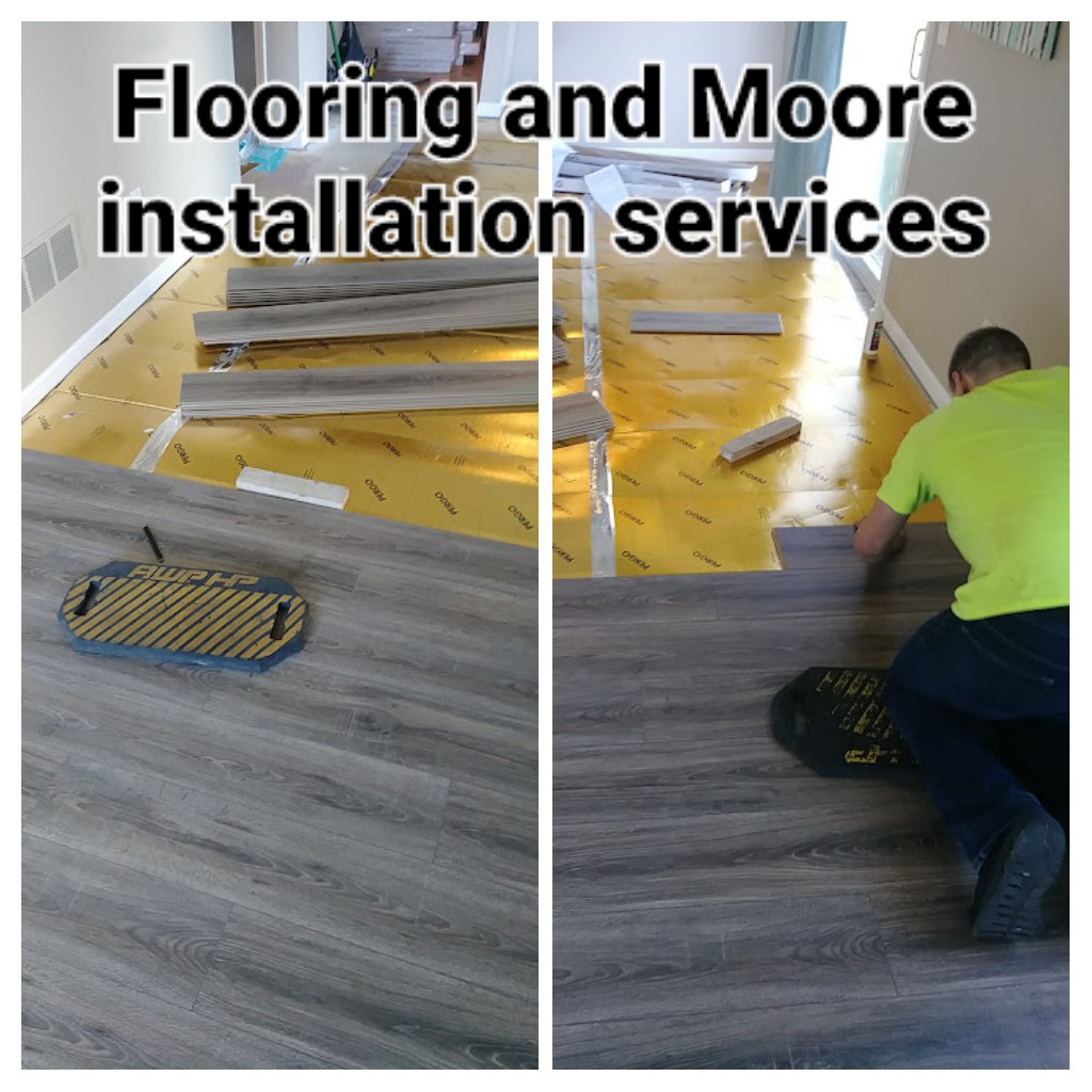 Vinyl flooring installation