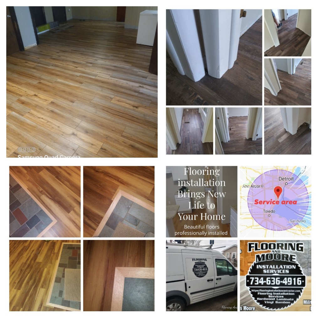 Flooring installation service area